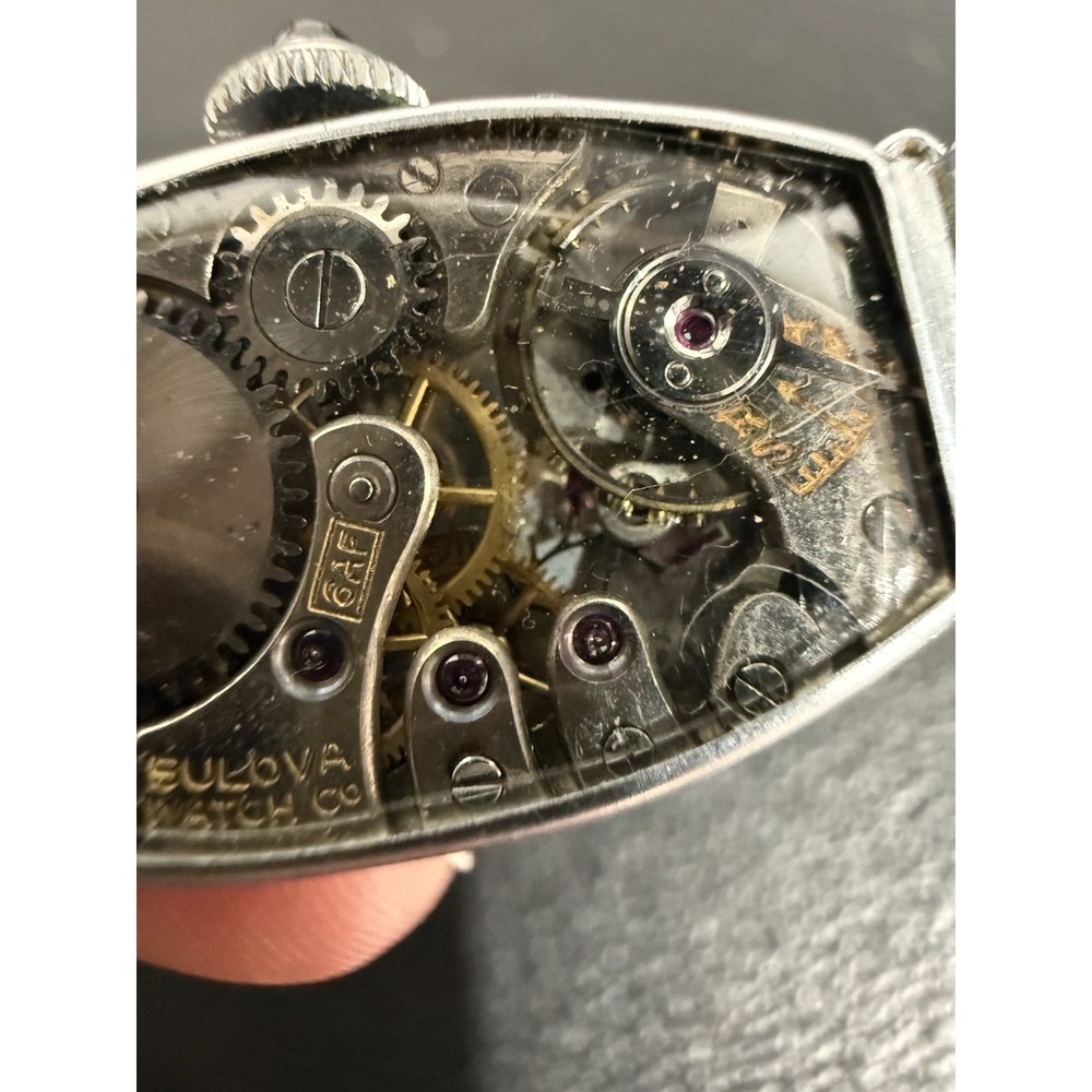 Antique Bulova 1924 Ladies Art Deco Manual Winding 14K GF Watch 15 Jewels - Picture 16 of 16